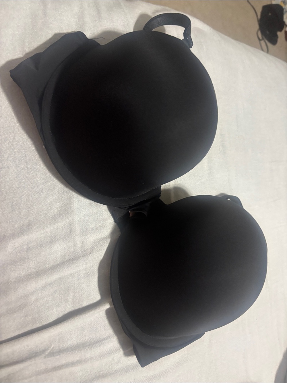 Victoria's Secret Black T-Shirt Push Up Bra 38DD